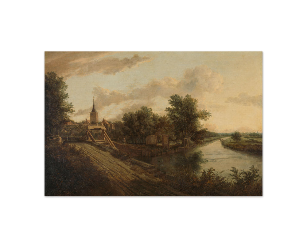 Unknown - Landscape with Overtoom - Compact / Full Bleed / No Frame
