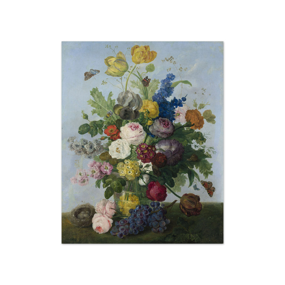 Sebastian Wegmayr - Bouquet of Flowers and a Nest - Compact / Full Bleed / No Frame