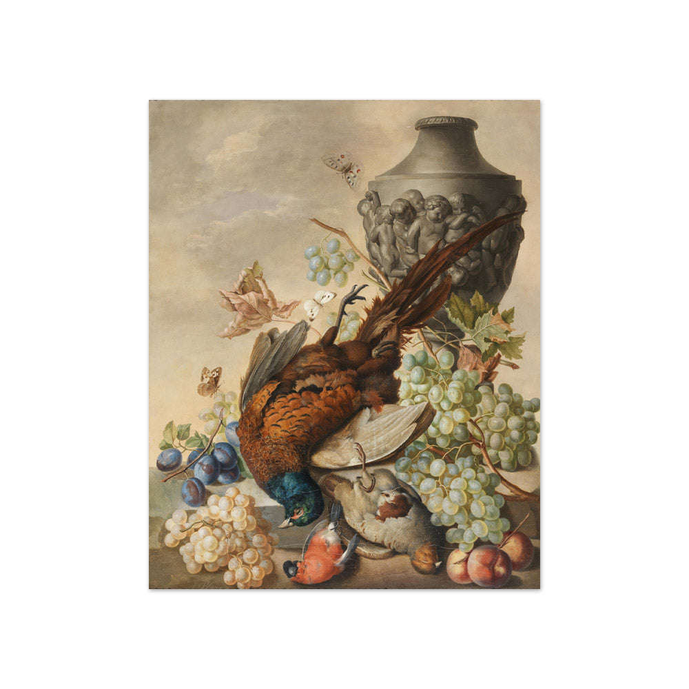 Sebastian Wegmayr - Still Life with a Stone Amphora - Compact / Full Bleed / No Frame