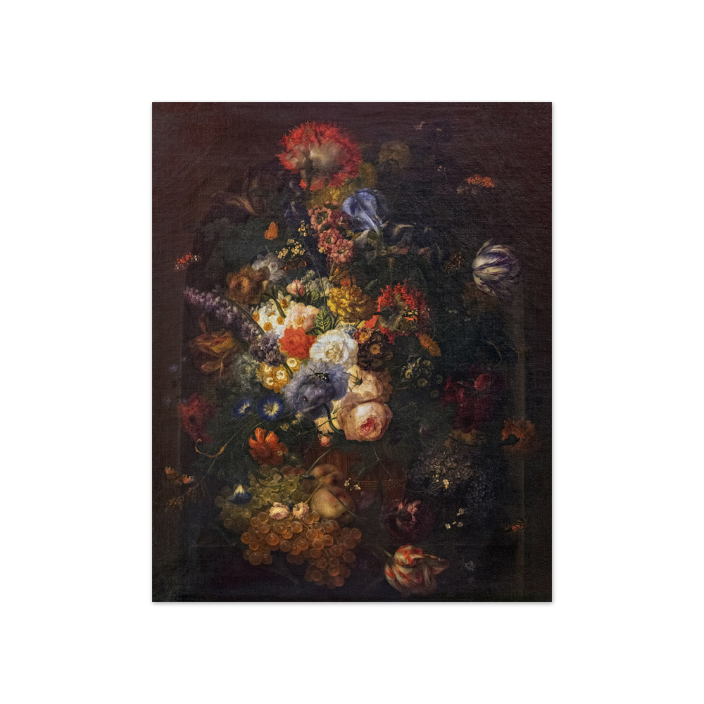 Jan van Huysum - Flowers and Fruits - Compact / Full Bleed / No Frame