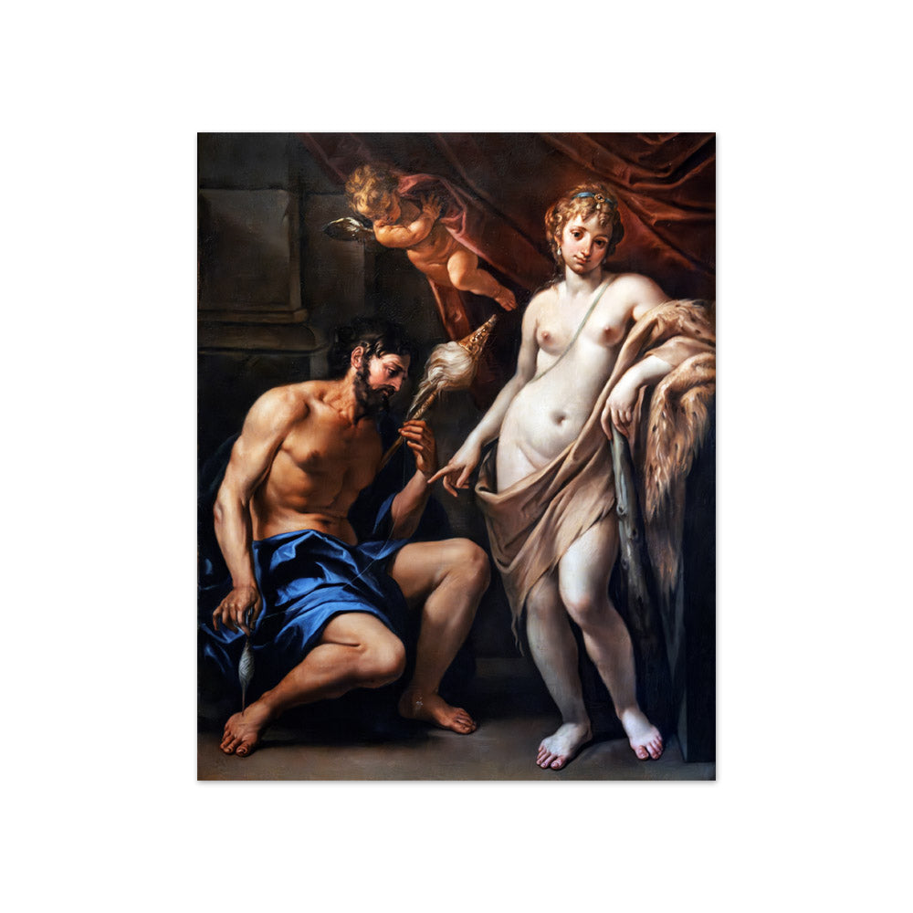 Sebastiano Ricci - Hercules and Omphale - Compact / Full Bleed / No Frame