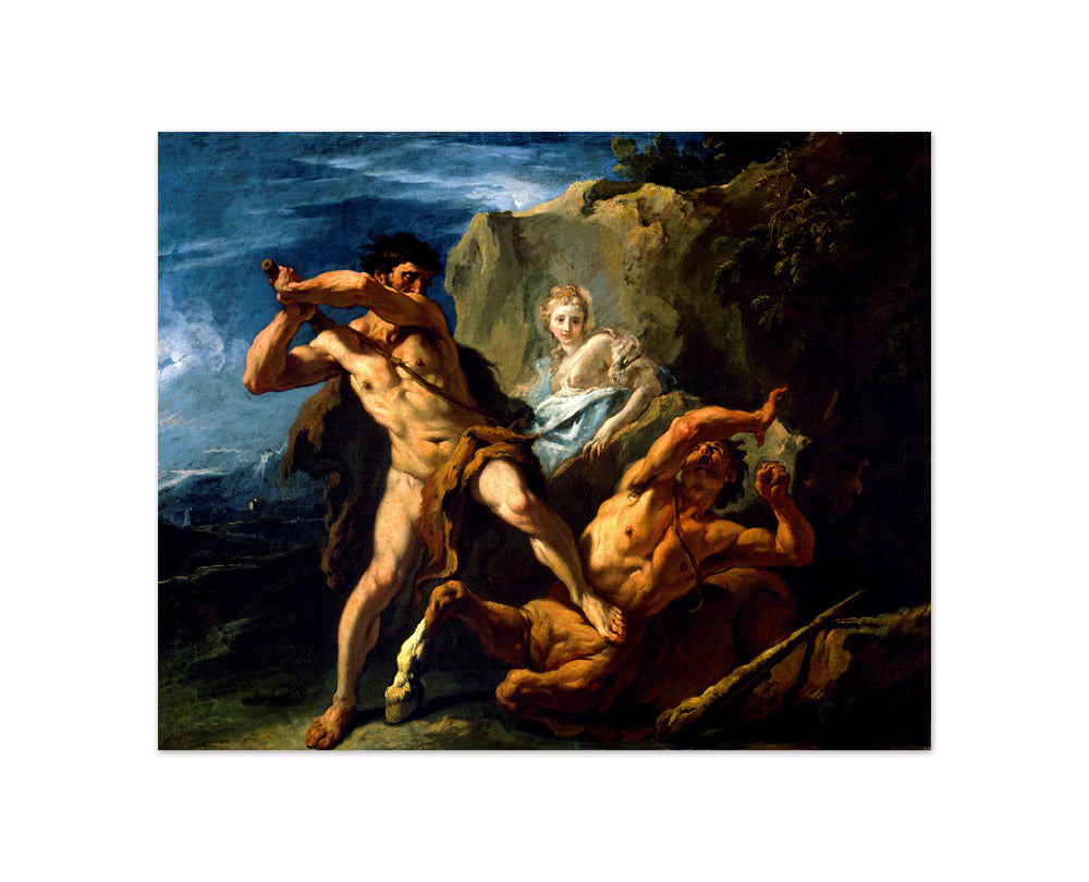 Sebastiano Ricci - Hercules Killing the Centaur Nessus - Compact / Full Bleed / No Frame