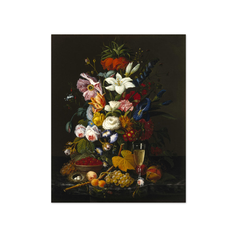 Severin Roesen - Victorian Bouquet - Compact / Full Bleed / No Frame