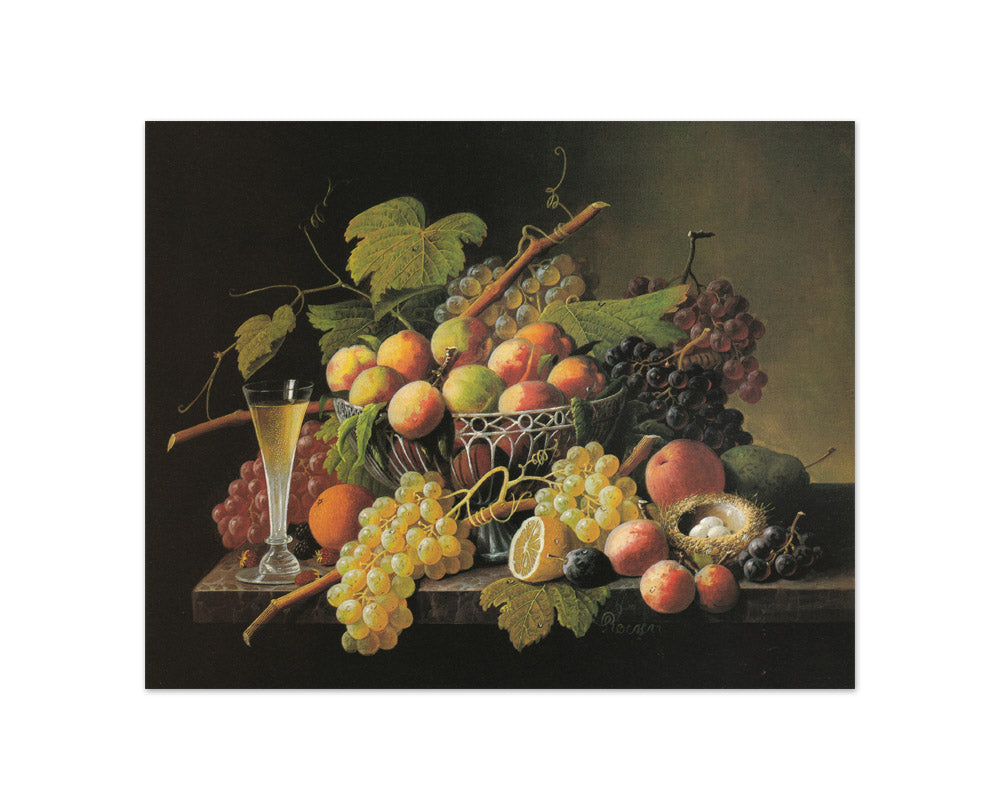 Severin Roesen - Still Life - Compact / Full Bleed / No Frame