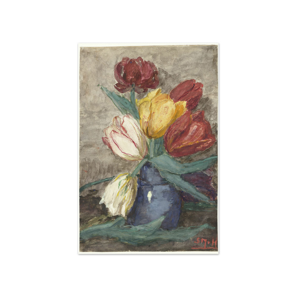 Sientje Mesdag-van Houten - Tulips in a Vase - Compact / Full Bleed / No Frame
