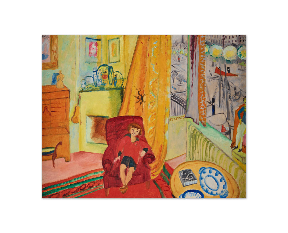 Sigrid Hjertén - Ivan in the Armchair - Compact / Full Bleed / No Frame