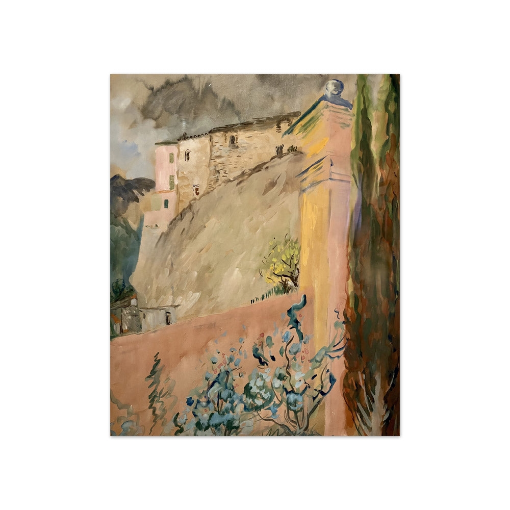 Sigrid Hjertén - French Landscape, Roquebrune - Compact / Full Bleed / No Frame