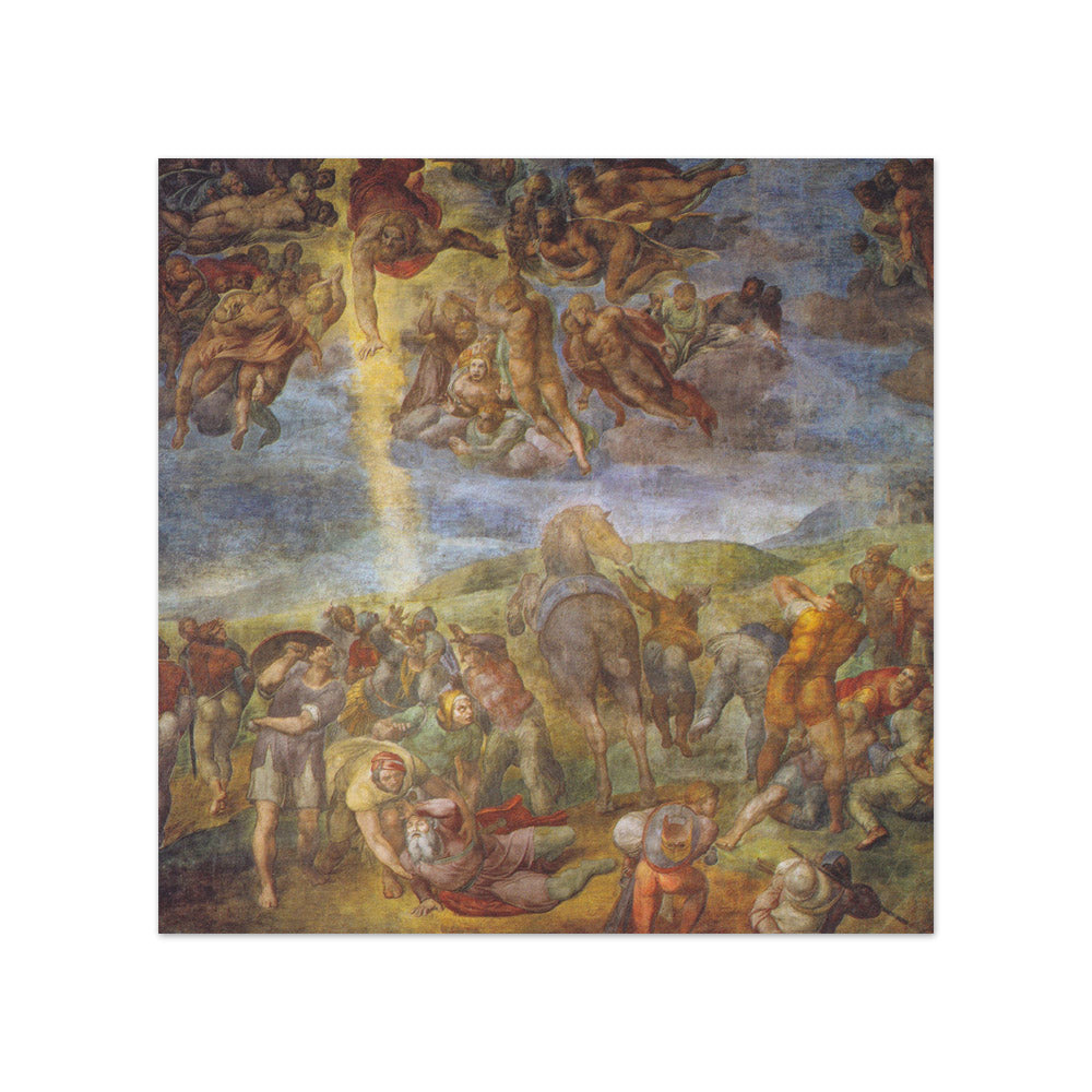 Michelangelo Buonarroti - Conversion of Saint Paul - Compact / Full Bleed / No Frame