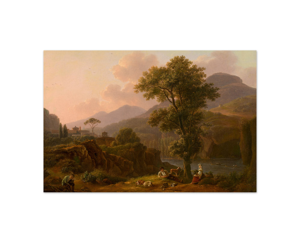 Simon Alexandre Clément Denis - Italian Landscape - Compact / Full Bleed / No Frame