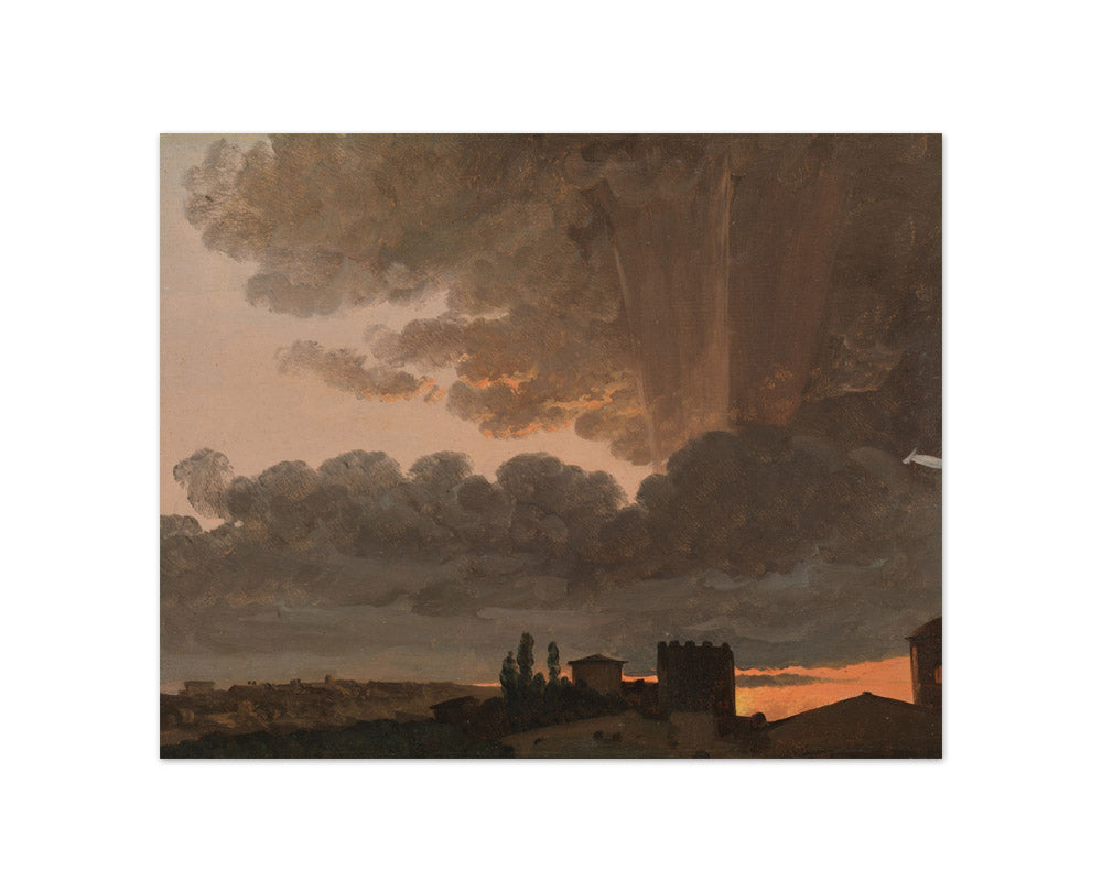 Simon Alexandre Clément Denis - Sunset, Rome - Compact / Full Bleed / No Frame