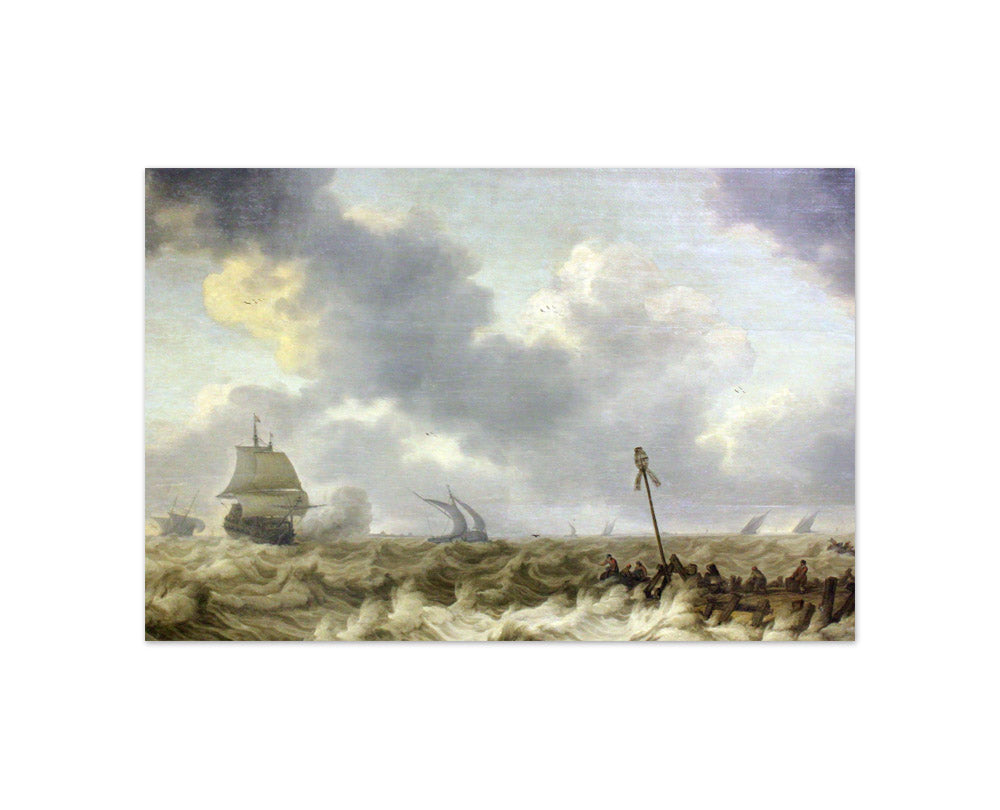 Simon de Vlieger - The Storm - Compact / Full Bleed / No Frame
