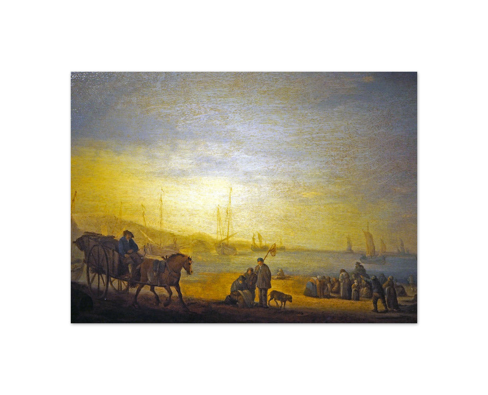 Simon de Vlieger - Beach Scene - Compact / Full Bleed / No Frame