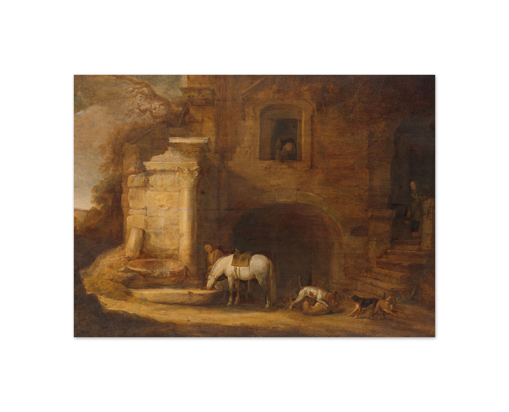 Simon de Vlieger - The Homecoming of the Falconer - Compact / Full Bleed / No Frame