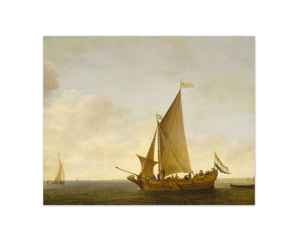 Simon de Vlieger - A Dutch Yacht from Zeeland - Compact / Full Bleed / No Frame