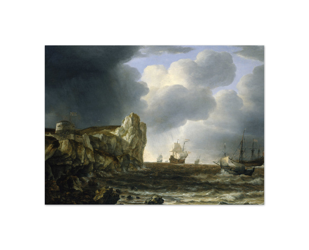 Simon de Vlieger - Shipping off the English Coast - Compact / Full Bleed / No Frame