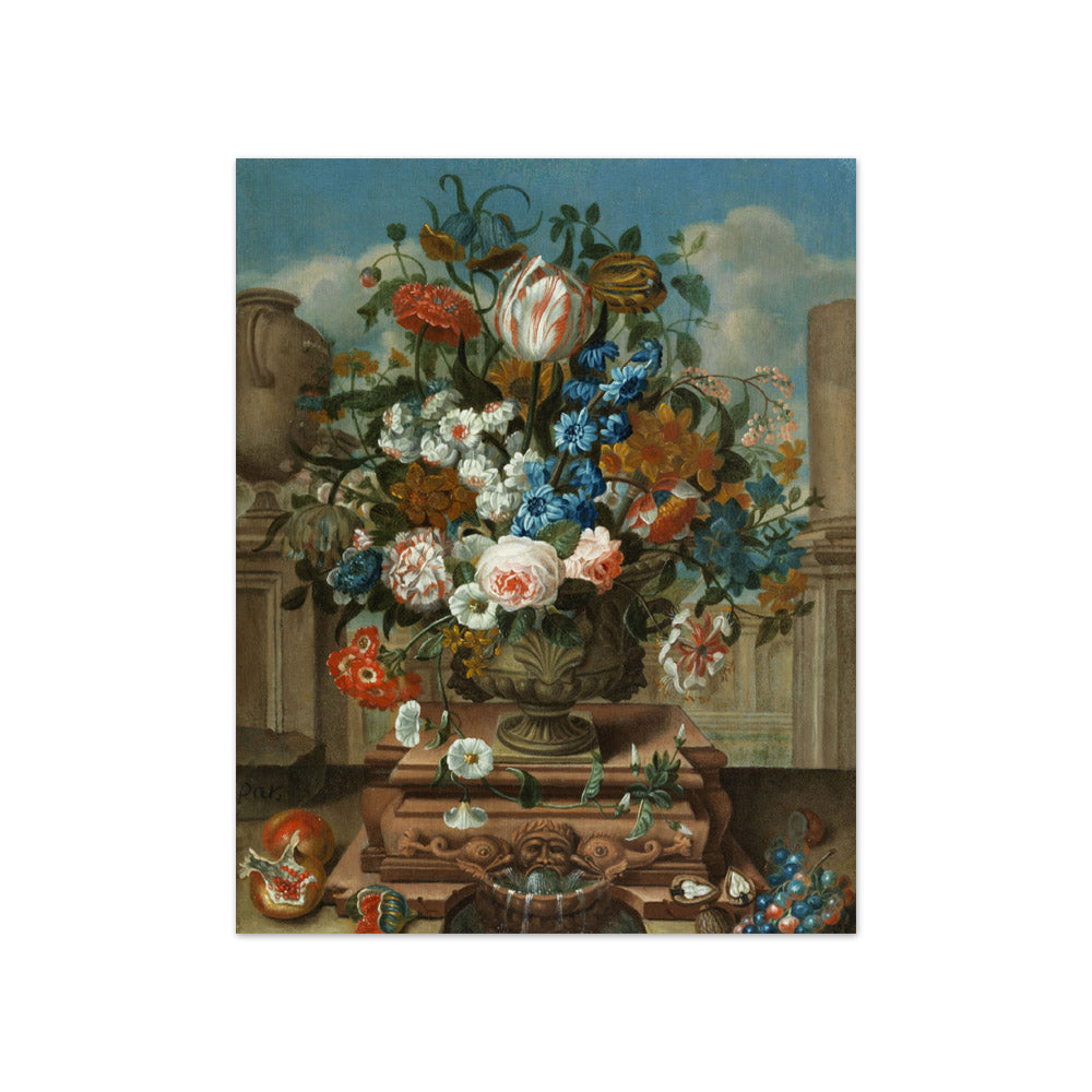 Pieter Hardimé - Large Flower Still Life - Compact / Full Bleed / No Frame