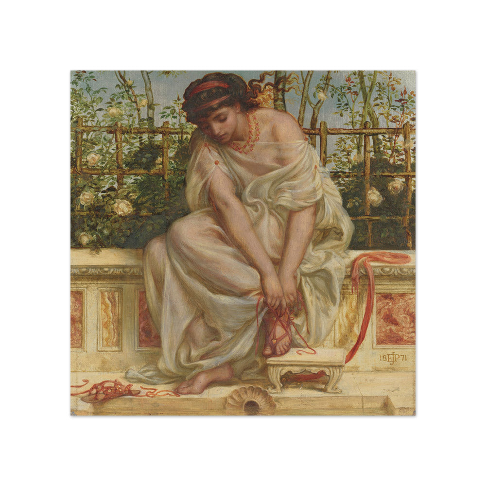 Sir Edward Poynter, 1st Baronet - The Sandal - Compact / Full Bleed / No Frame