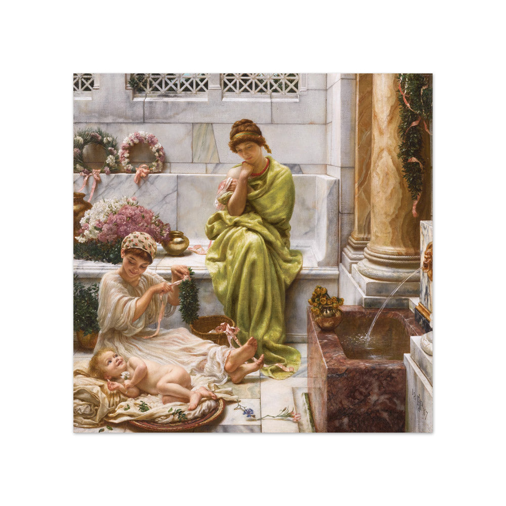 Sir Edward Poynter, 1st Baronet - Corner of the Marketplace - Compact / Full Bleed / No Frame