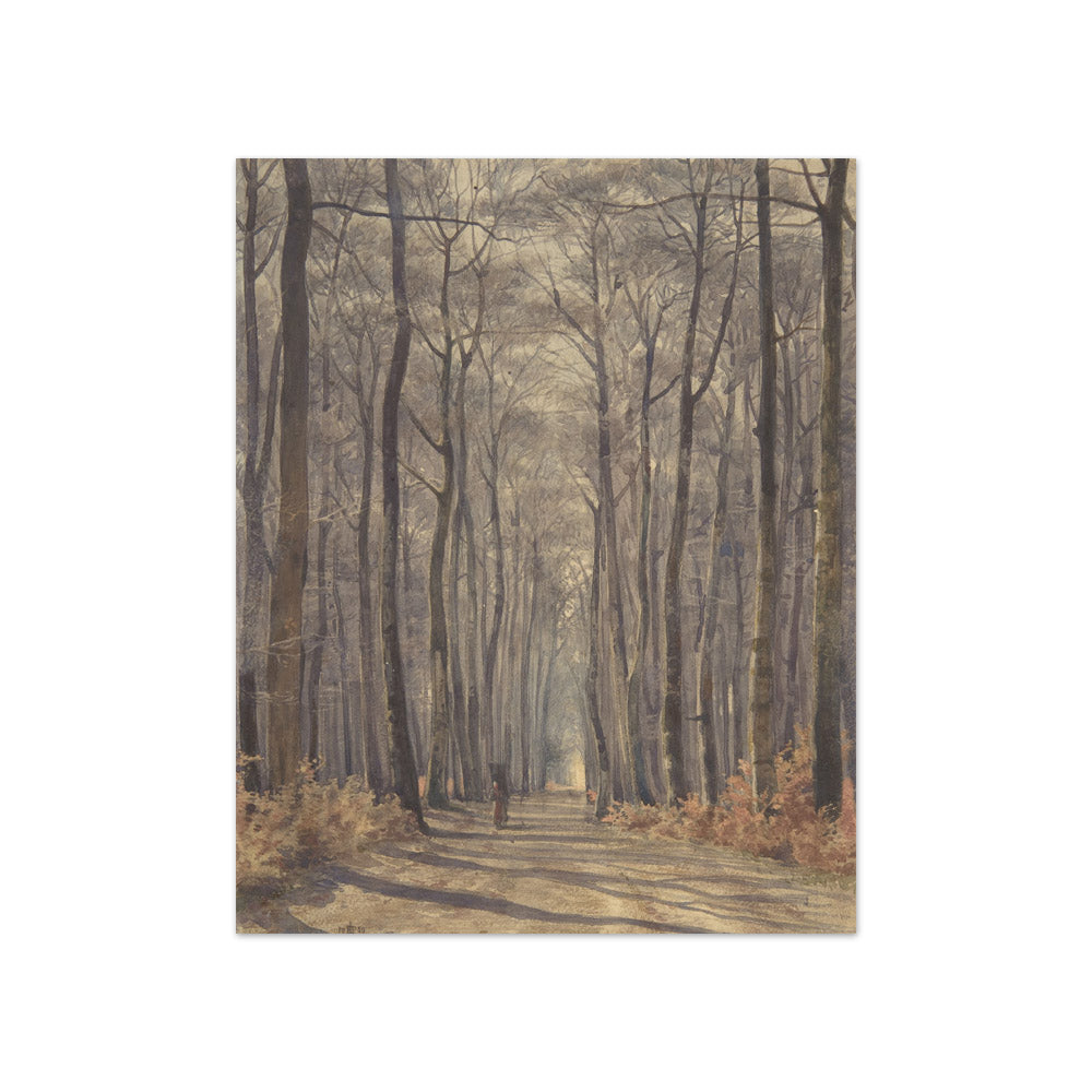Sir Edward Poynter, 1st Baronet - An Allée in the Woods - Compact / Full Bleed / No Frame