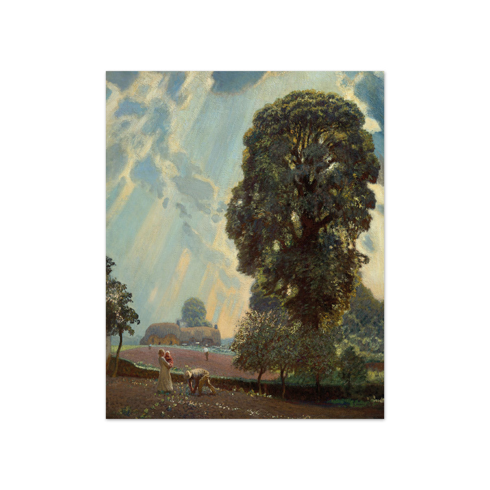 Sir George Clausen - Rejoicing after the Rain: Early Summer - Compact / Full Bleed / No Frame