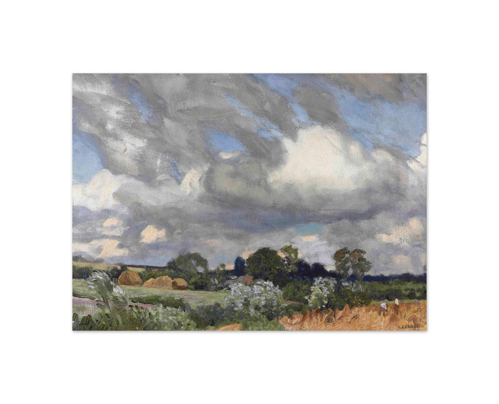 Sir George Clausen - Harvest Time - Compact / Full Bleed / No Frame