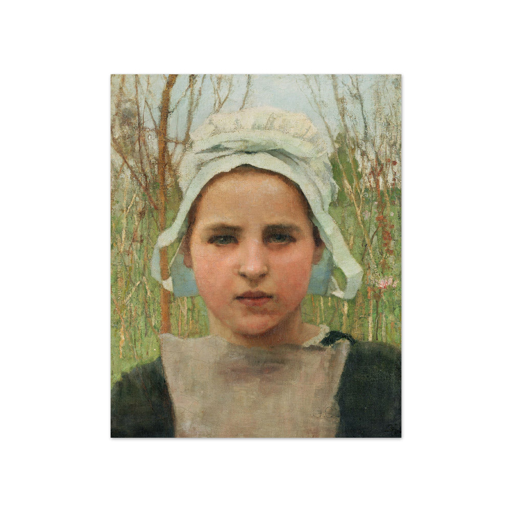 Sir George Clausen - Marie, a peasant girl of Quimperlé - Compact / Full Bleed / No Frame