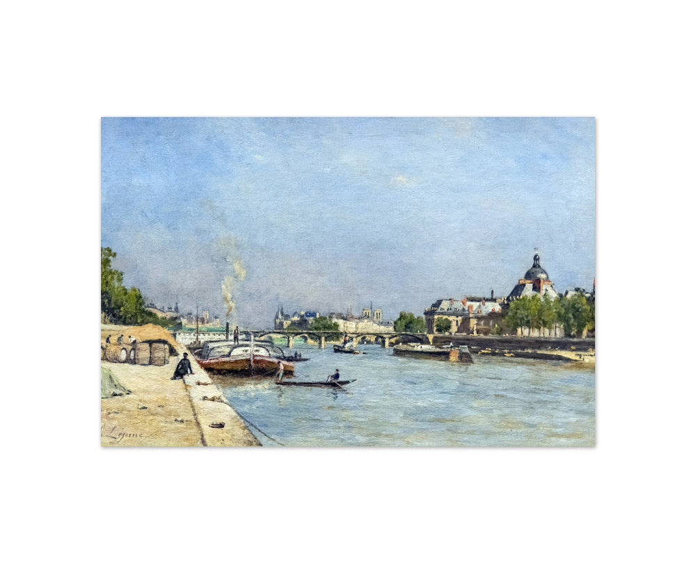 Stanislas Lépine - Paris, the Pont des Arts - Compact / Full Bleed / No Frame
