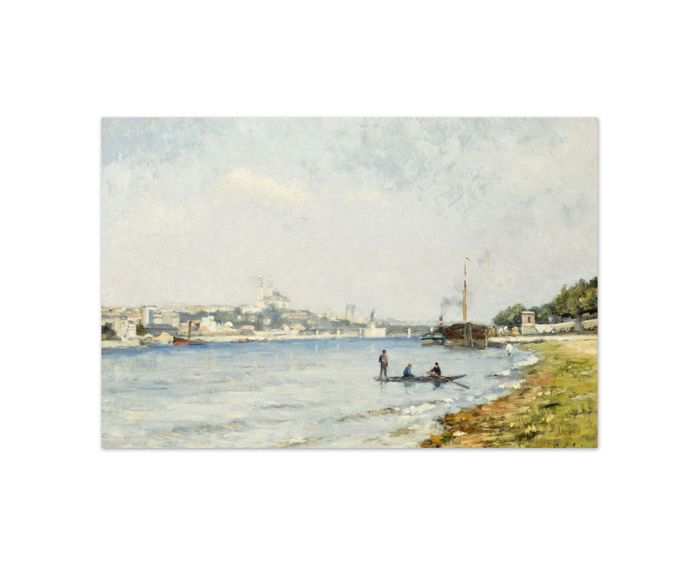 Stanislas Lépine - The Seine at Passy - Compact / Full Bleed / No Frame