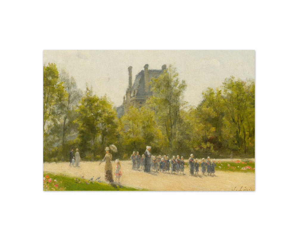 Stanislas Lépine - Jardin des Tuileries - Compact / Full Bleed / No Frame