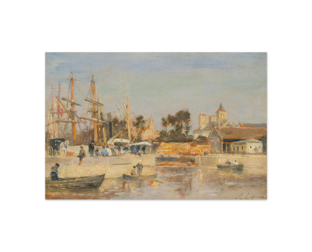 Stanislas Lépine - The Bassin Saint-Pierre, Caen - Compact / Full Bleed / No Frame