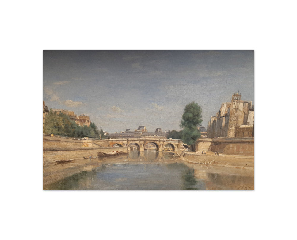 Stanislas Lépine - The Old Bridge - Compact / Full Bleed / No Frame