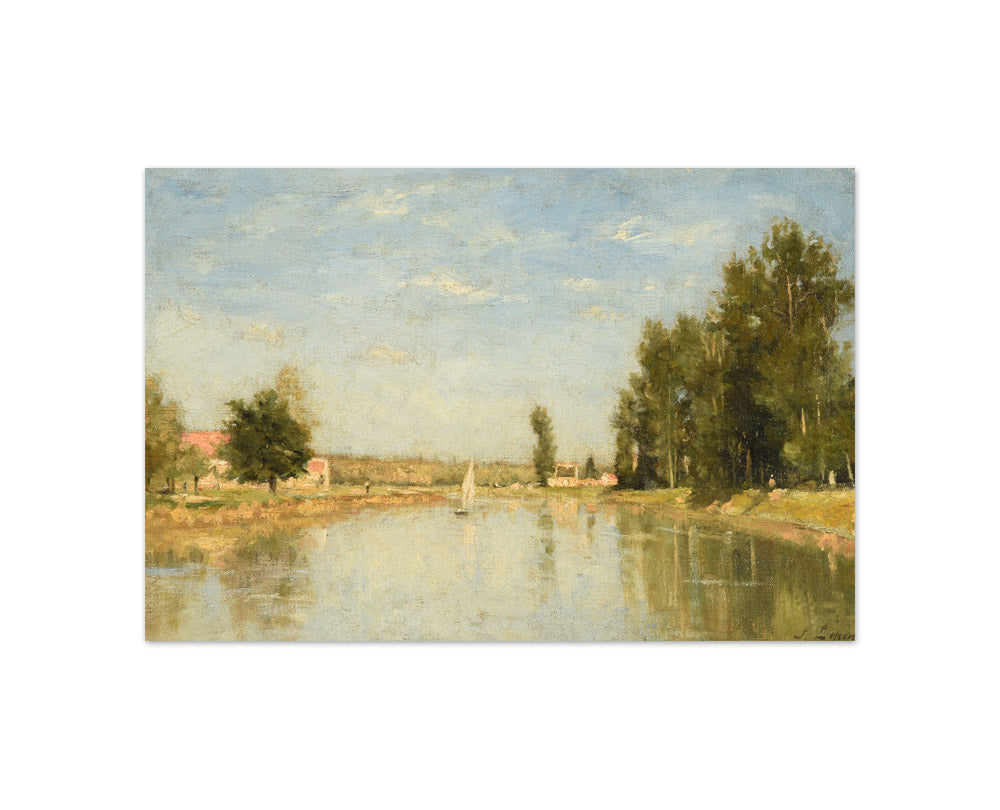 Stanislas Lépine - The Banks of the Marne - Compact / Full Bleed / No Frame