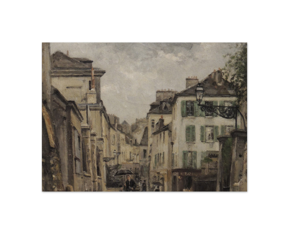 Stanislas Lépine - Montmartre. Norvins Street - Compact / Full Bleed / No Frame