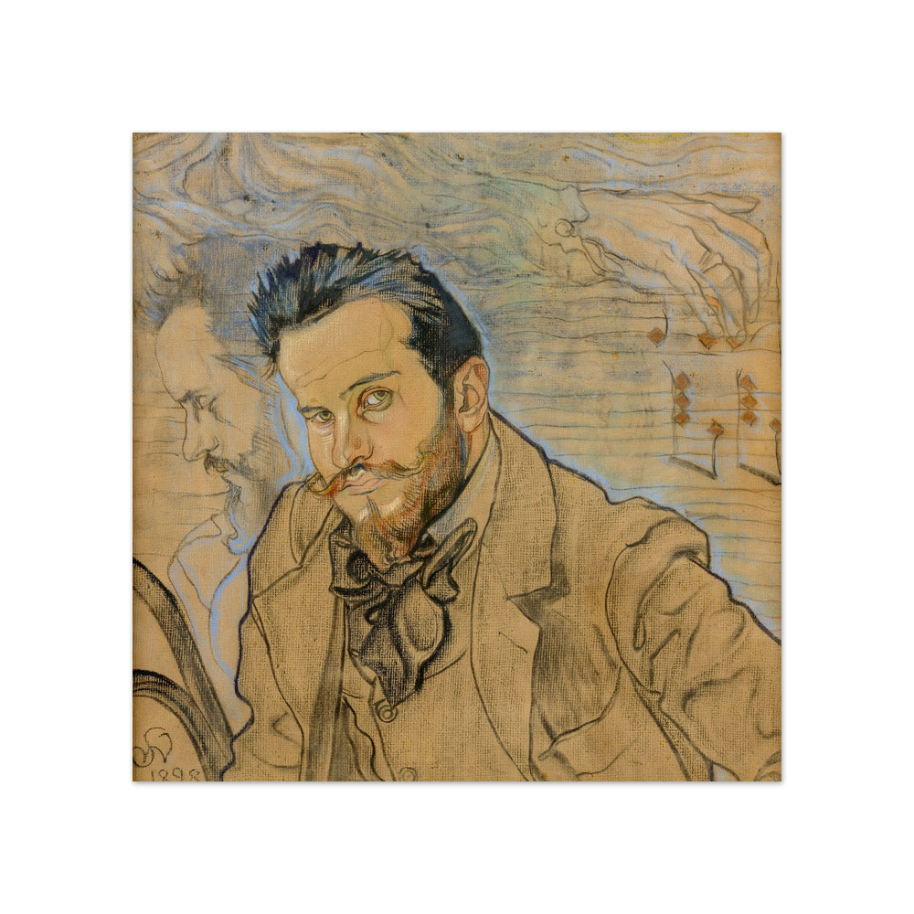 Stanisław Wyspiański - Portrait of Henryk Opieński - Compact / Full Bleed / No Frame