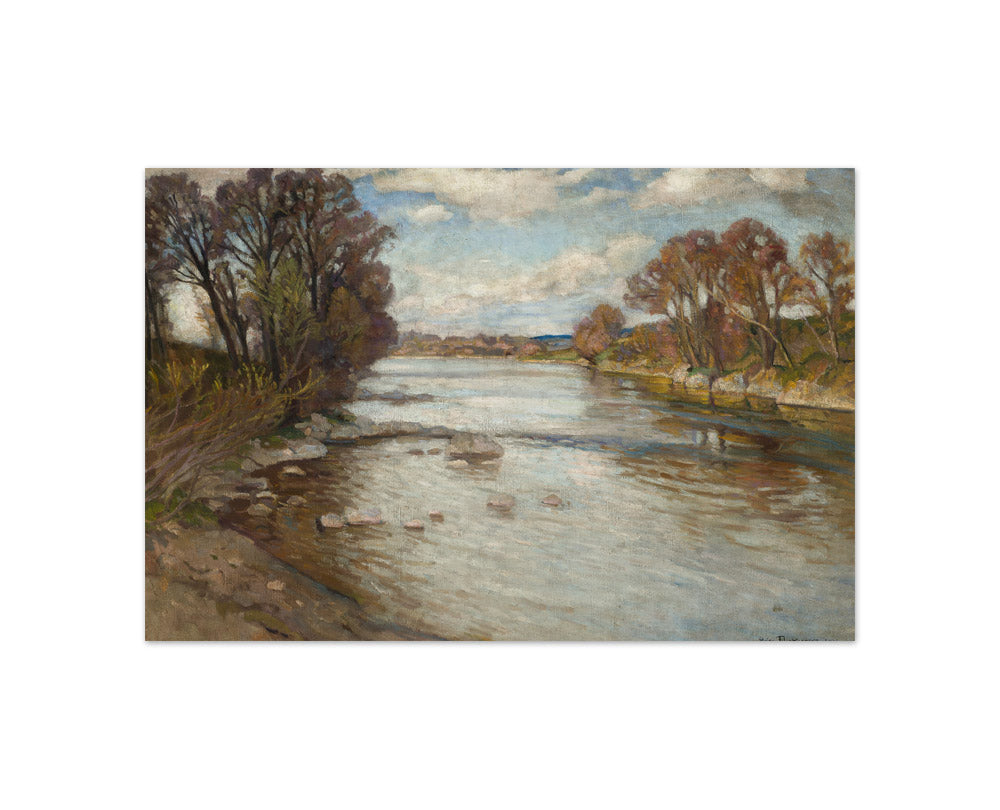 Stefan Filipkiewicz - The Dunajec River at Szaflary - Compact / Full Bleed / No Frame