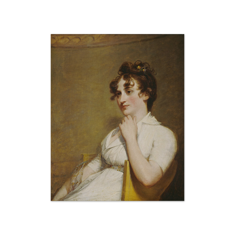 Gilbert Stuart - Eleanor Parke Custis Lewis (Mrs. Lawrence Lewis) - Compact / Full Bleed / No Frame