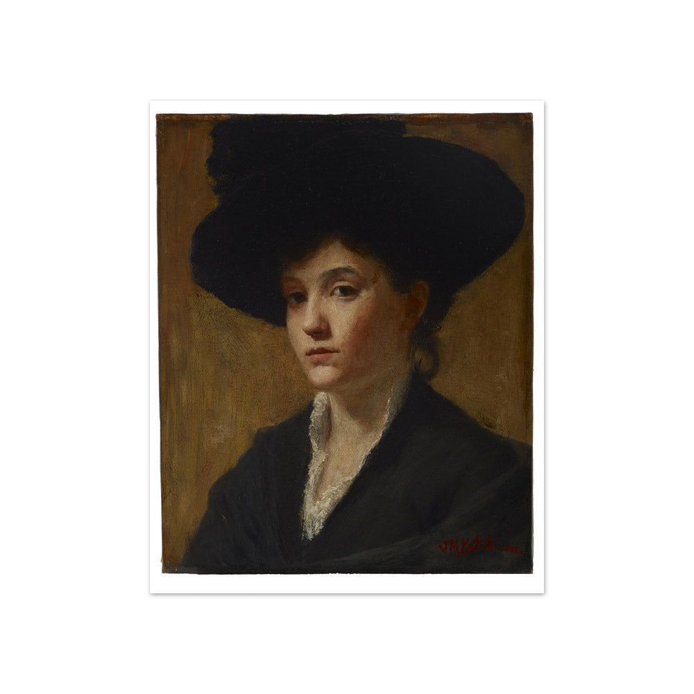 Susan M. Ketcham - Study of a Hat - Compact / Full Bleed / No Frame