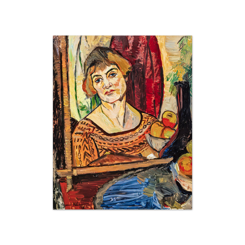 Suzanne Valadon - Self-Portrait in the Mirror - Compact / Full Bleed / No Frame