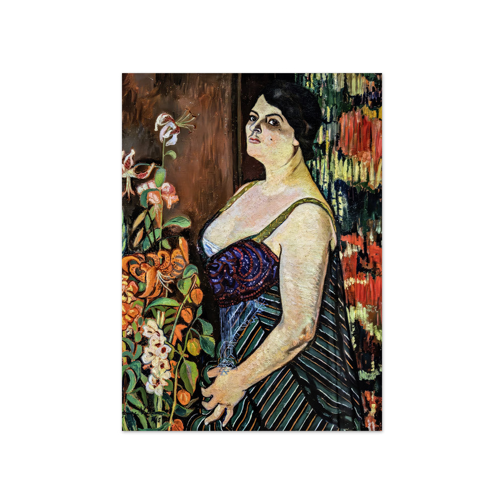 Suzanne Valadon - Portrait of Mauricia Coquiot - Compact / Full Bleed / No Frame