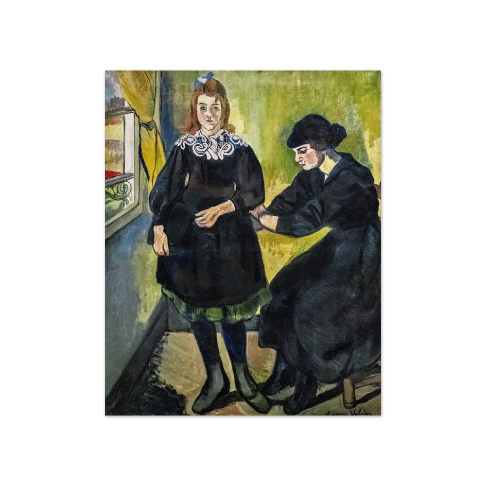 Suzanne Valadon - The Seamstress - Compact / Full Bleed / No Frame
