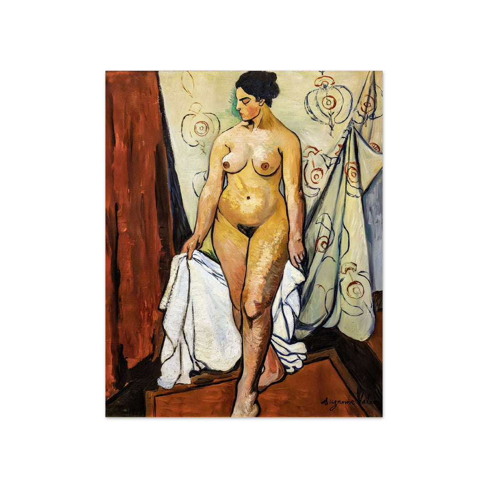 Suzanne Valadon - Nude Woman with Drapery - Compact / Full Bleed / No Frame