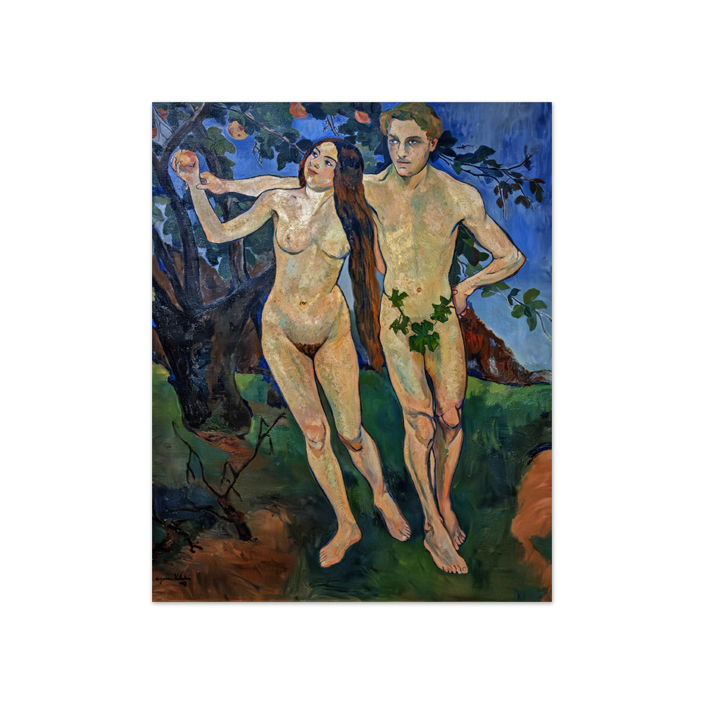 Suzanne Valadon - Adam and Eve - Compact / Full Bleed / No Frame