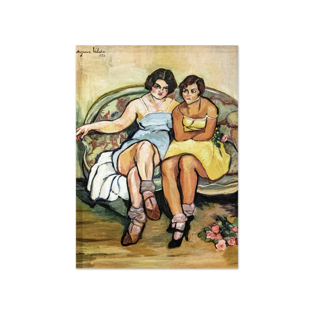 Suzanne Valadon - The Two Sisters - Compact / Full Bleed / No Frame