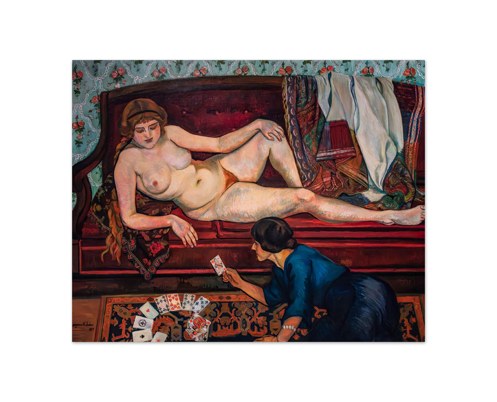 Suzanne Valadon - The Future Revealed or The Fortune-Teller - Compact / Full Bleed / No Frame