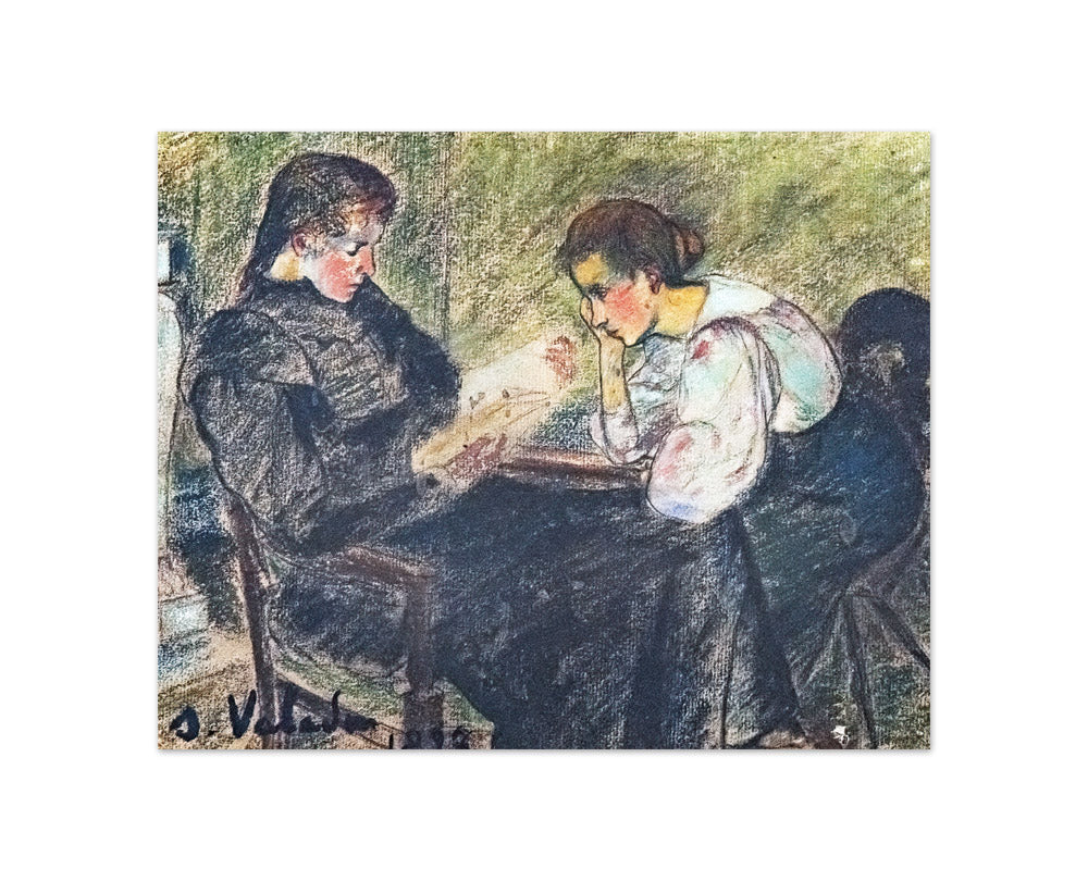 Suzanne Valadon - Two Seated Women - Compact / Full Bleed / No Frame