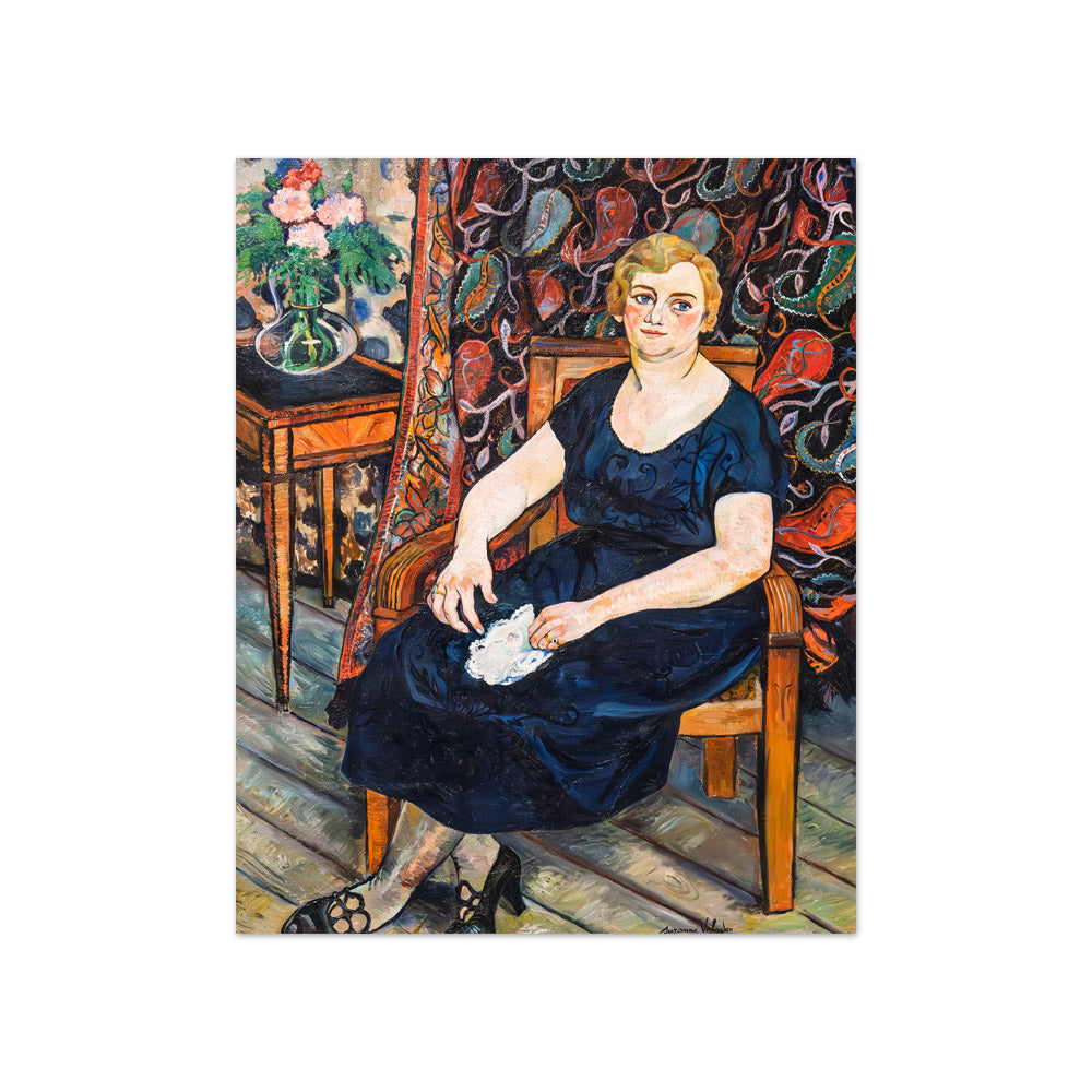 Suzanne Valadon - Portrait of Madame Lévy - Compact / Full Bleed / No Frame