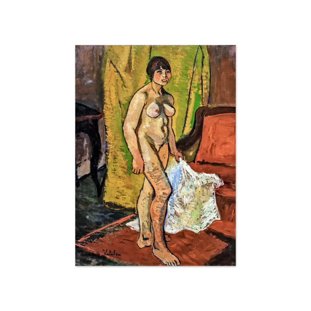 Suzanne Valadon - Nude in White Robe - Compact / Full Bleed / No Frame