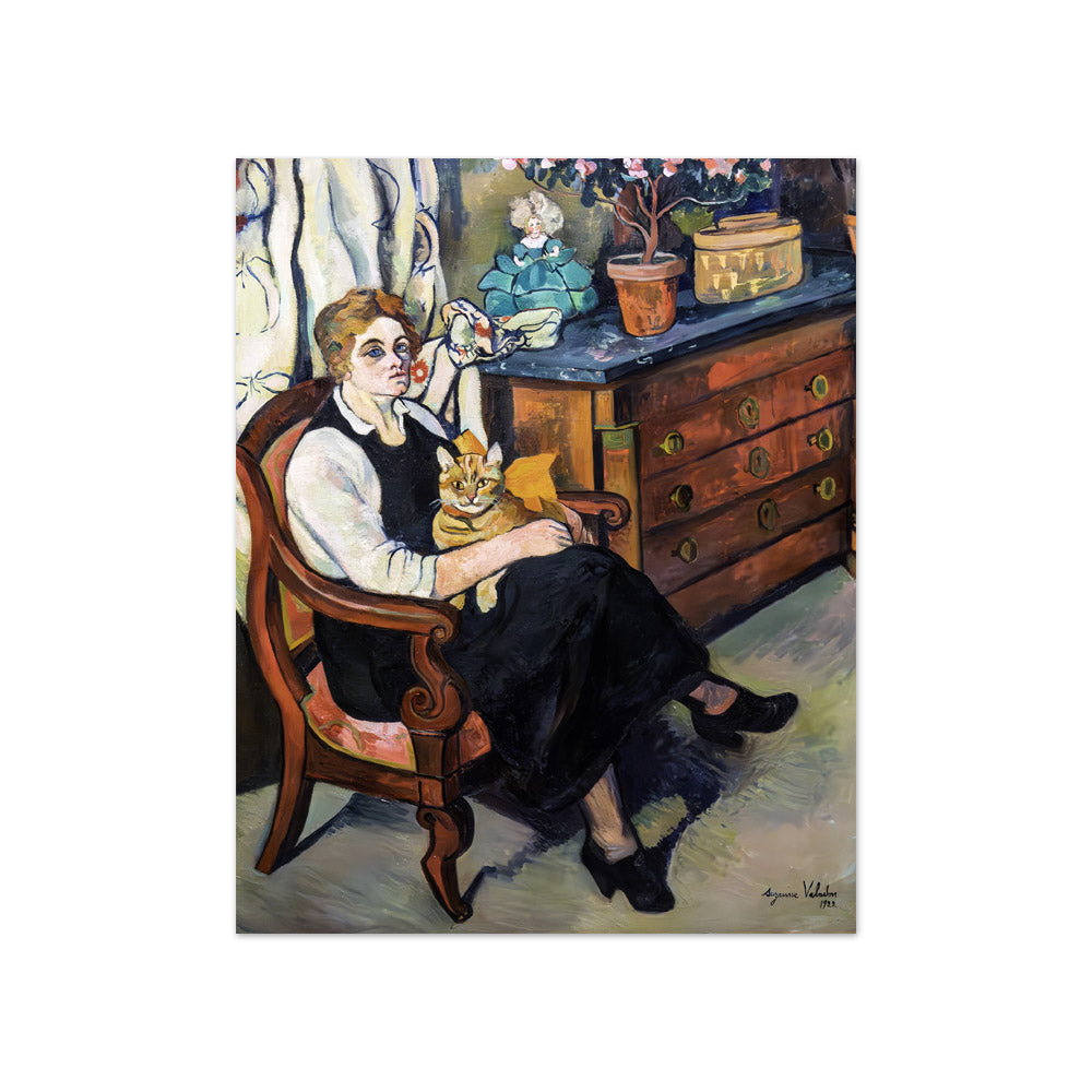 Suzanne Valadon - Portrait of Miss Lily Walton - Compact / Full Bleed / No Frame