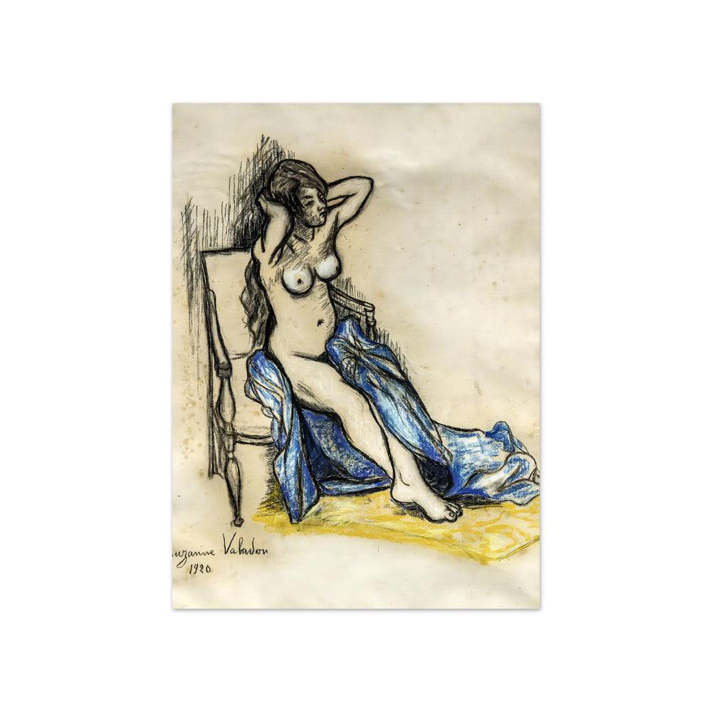Suzanne Valadon - Seated Nude - Compact / Full Bleed / No Frame