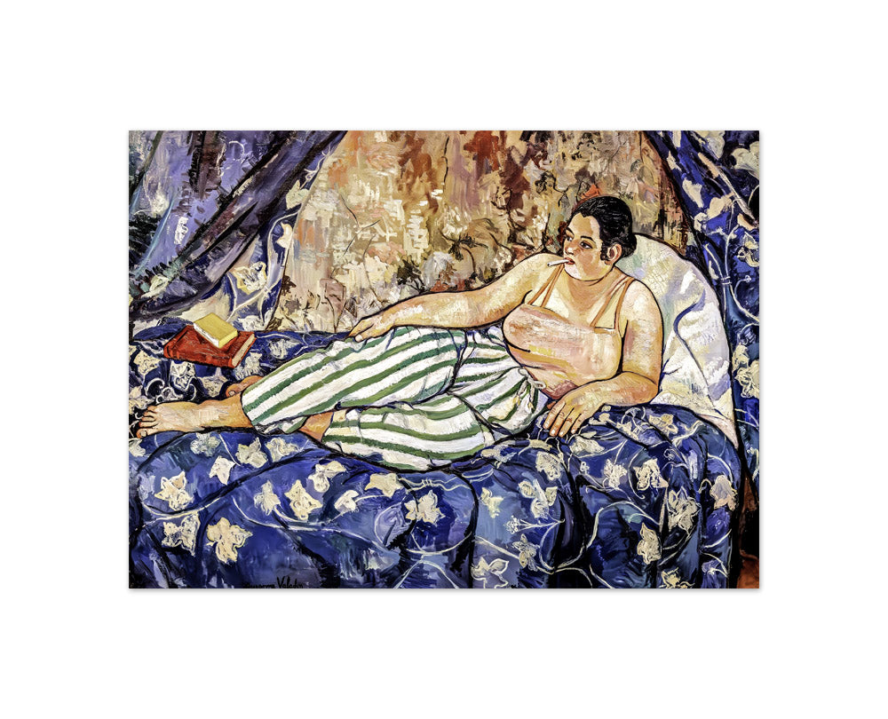 Suzanne Valadon - The Blue Room - Compact / Full Bleed / No Frame